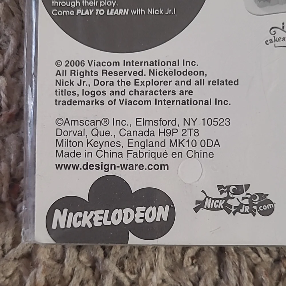 Dora The Explorer Party Invitations 8 Pk. Cards & Envelopes New Nickelodeon